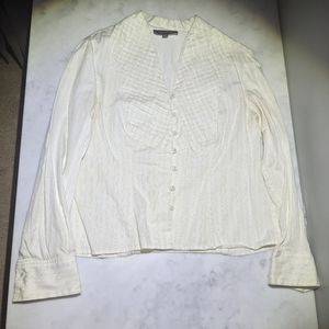 Jones New York Shimmering Shirt / Jones New York Button Down Top